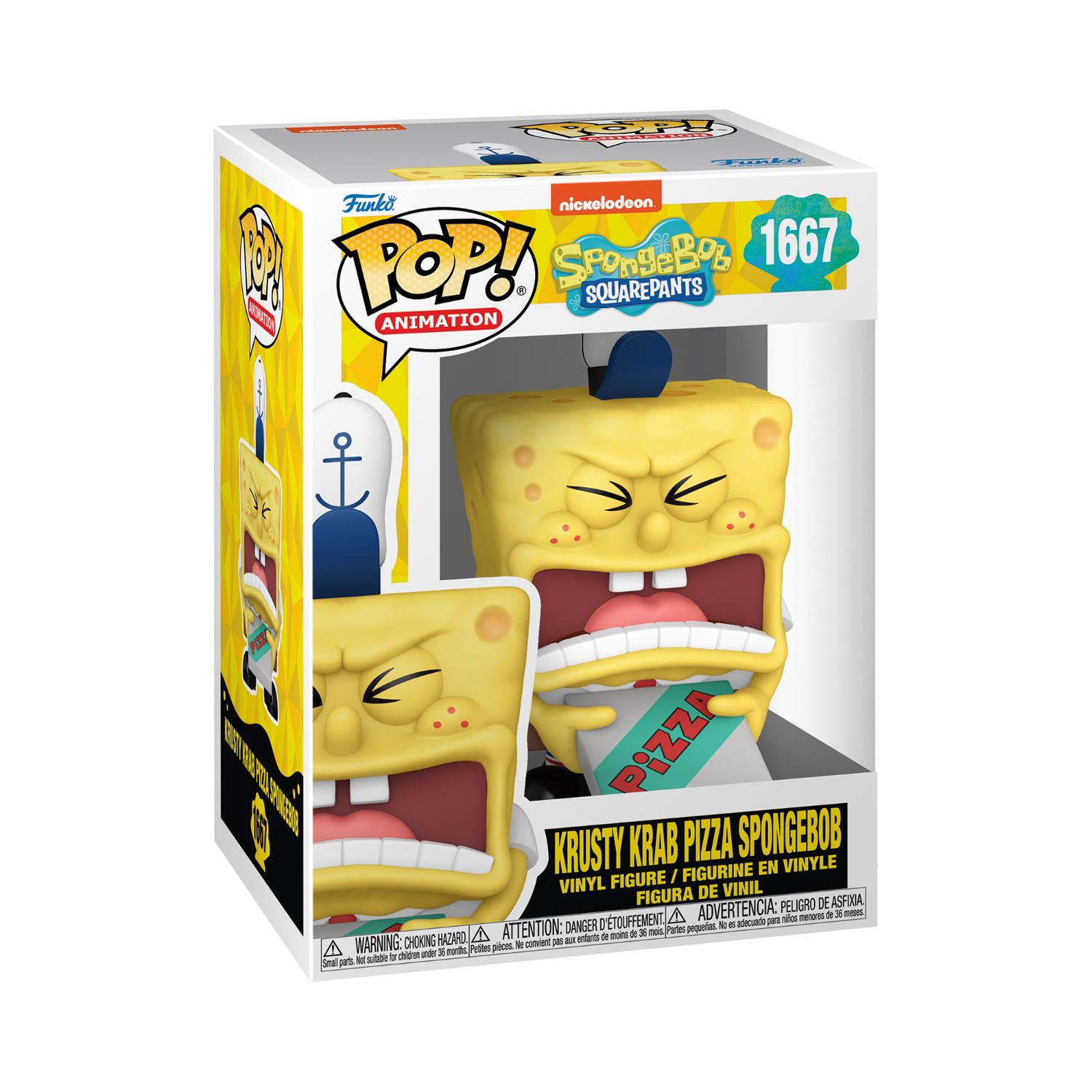 GUNMANSA Funko Pop! Animation: SpongeBob SquarePants - Krusty Krab Pizza Spongebob