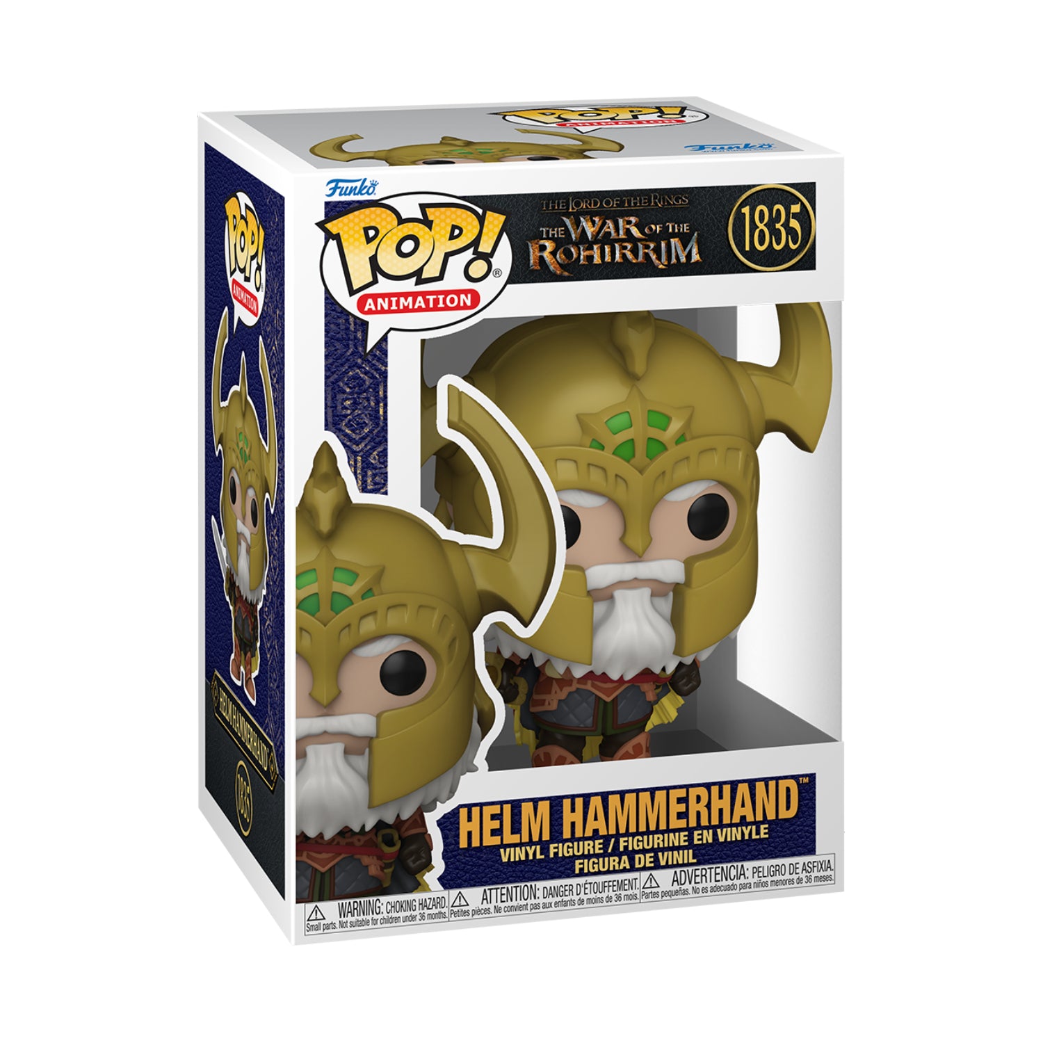 GUNMANSA Funko Pop! Animation: The Lord of the Rings The War of the Rohirrim - Helm Hammerhand