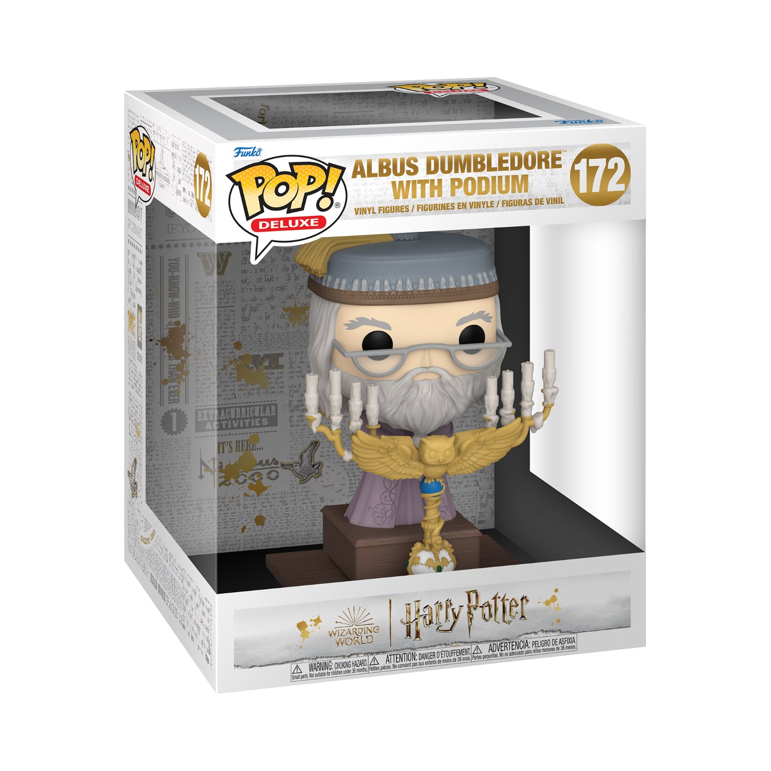GUNMANSA Funko Pop! Deluxe: Harry Potter and the Prisoner of Azkaban - Albus Dumbledore With Podium