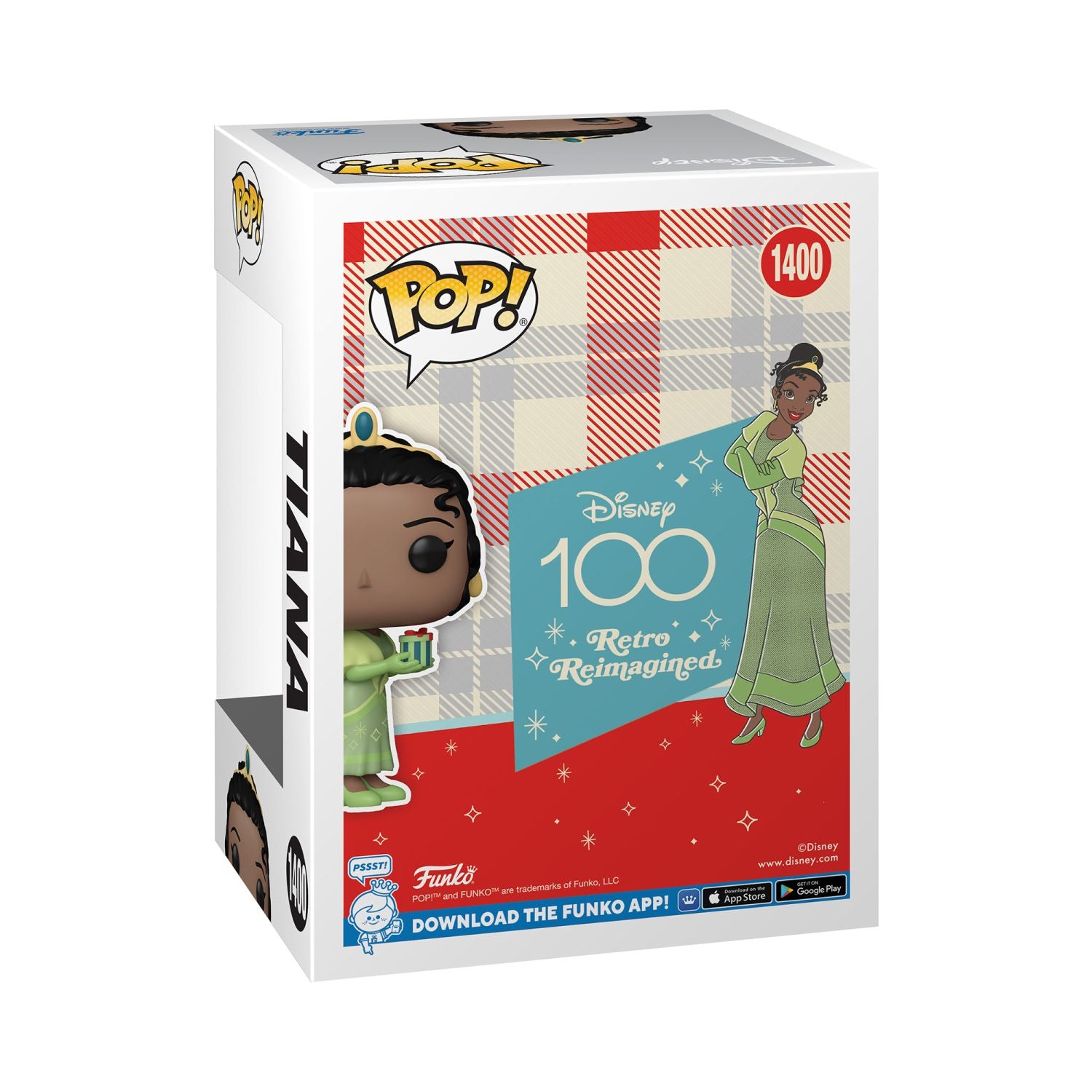 GUNMANSA Funko Pop!: Disney 100 Retro Reimagined - Tiana (Special Edition)