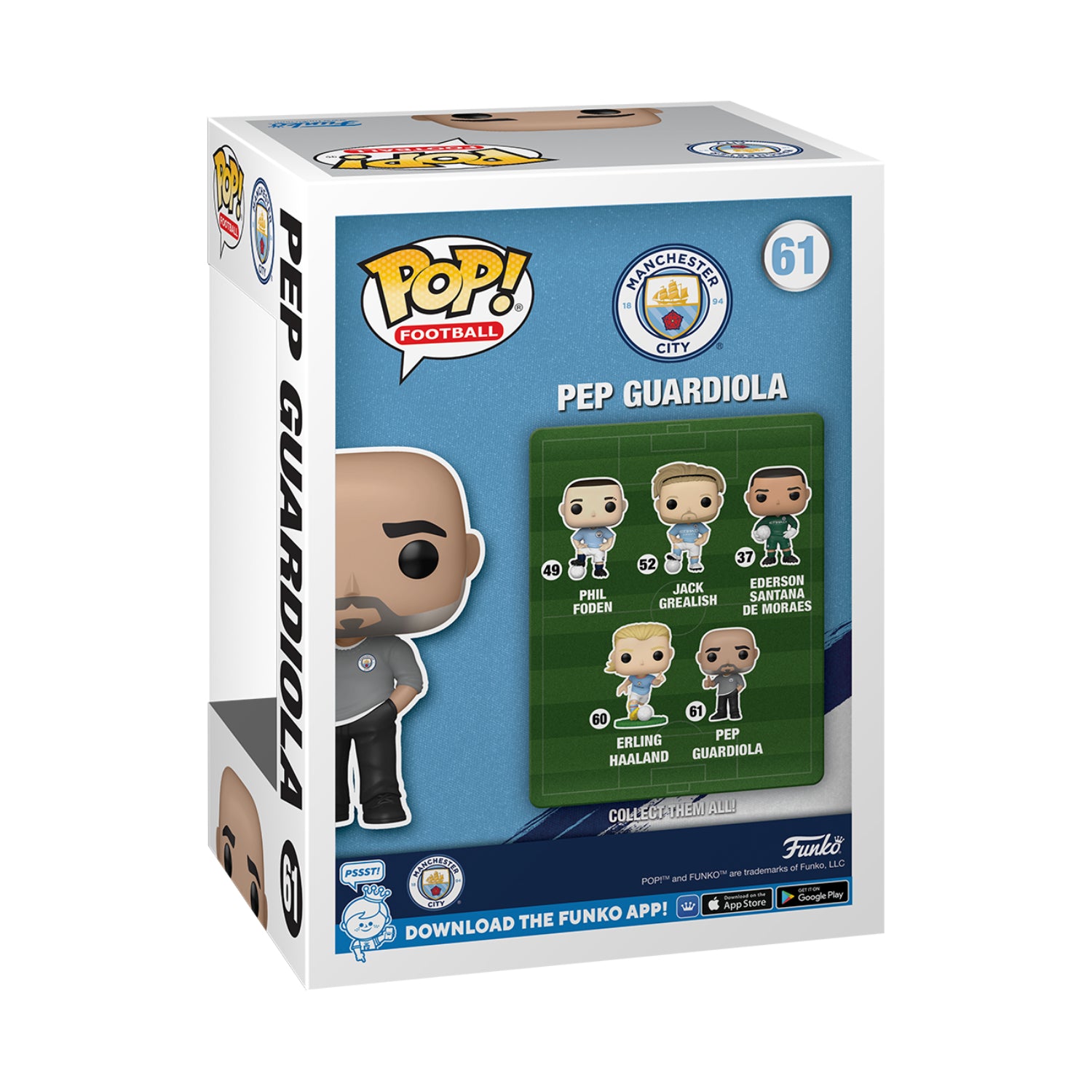GUNMANSA Funko Pop! Football: Manchester City - Pep Guardiola