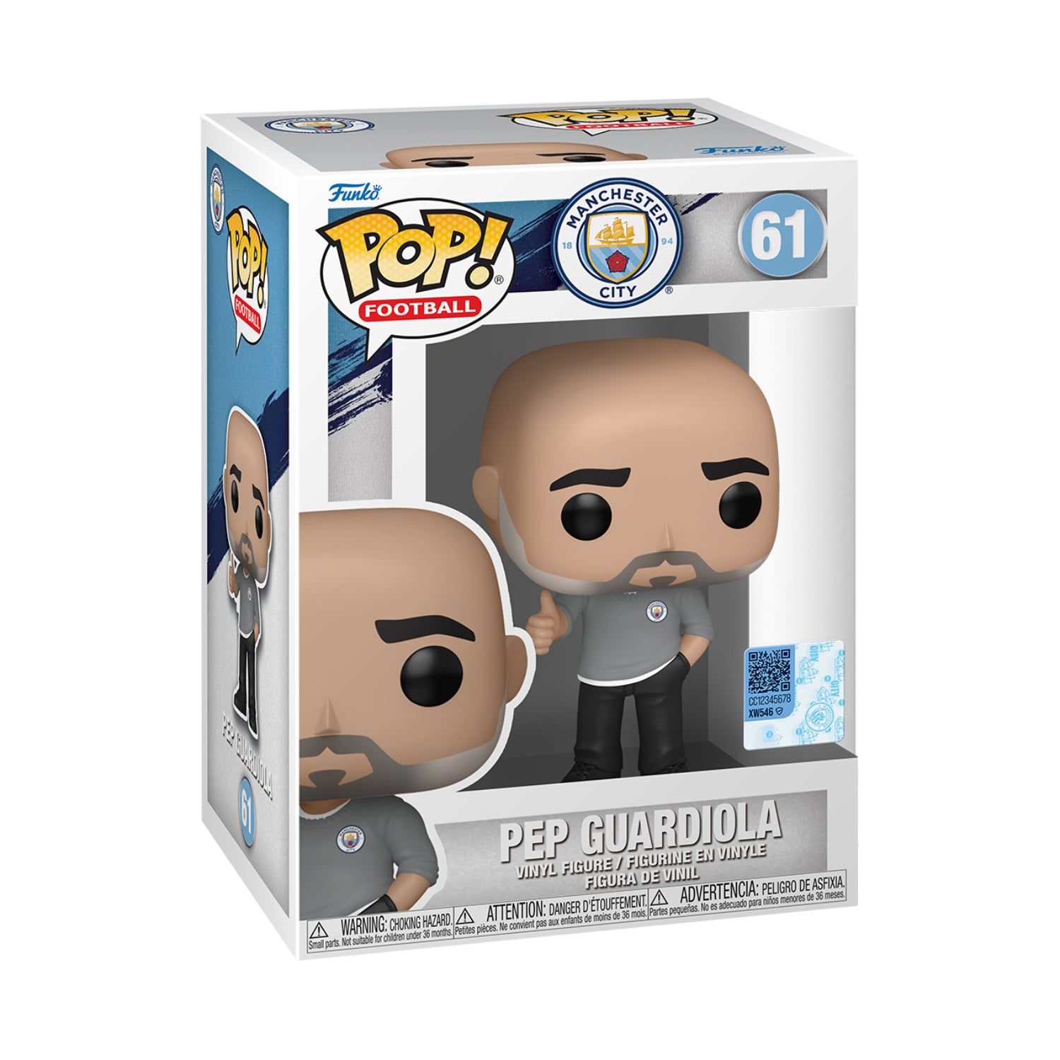 GUNMANSA Funko Pop! Football: Manchester City - Pep Guardiola