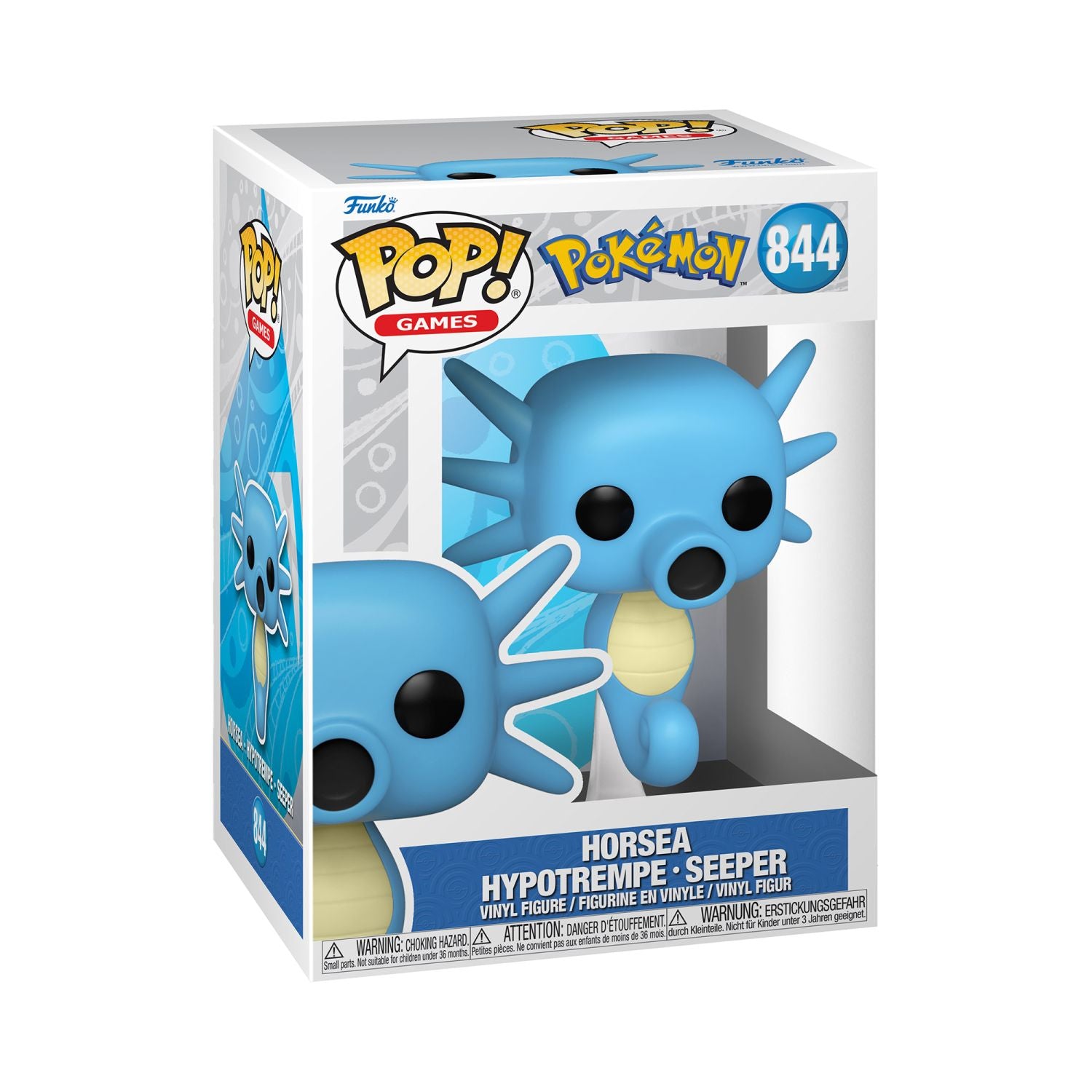 GUNMANSA Funko Pop! Games: Pokemon - Horsea Hypotrempe Seeper
