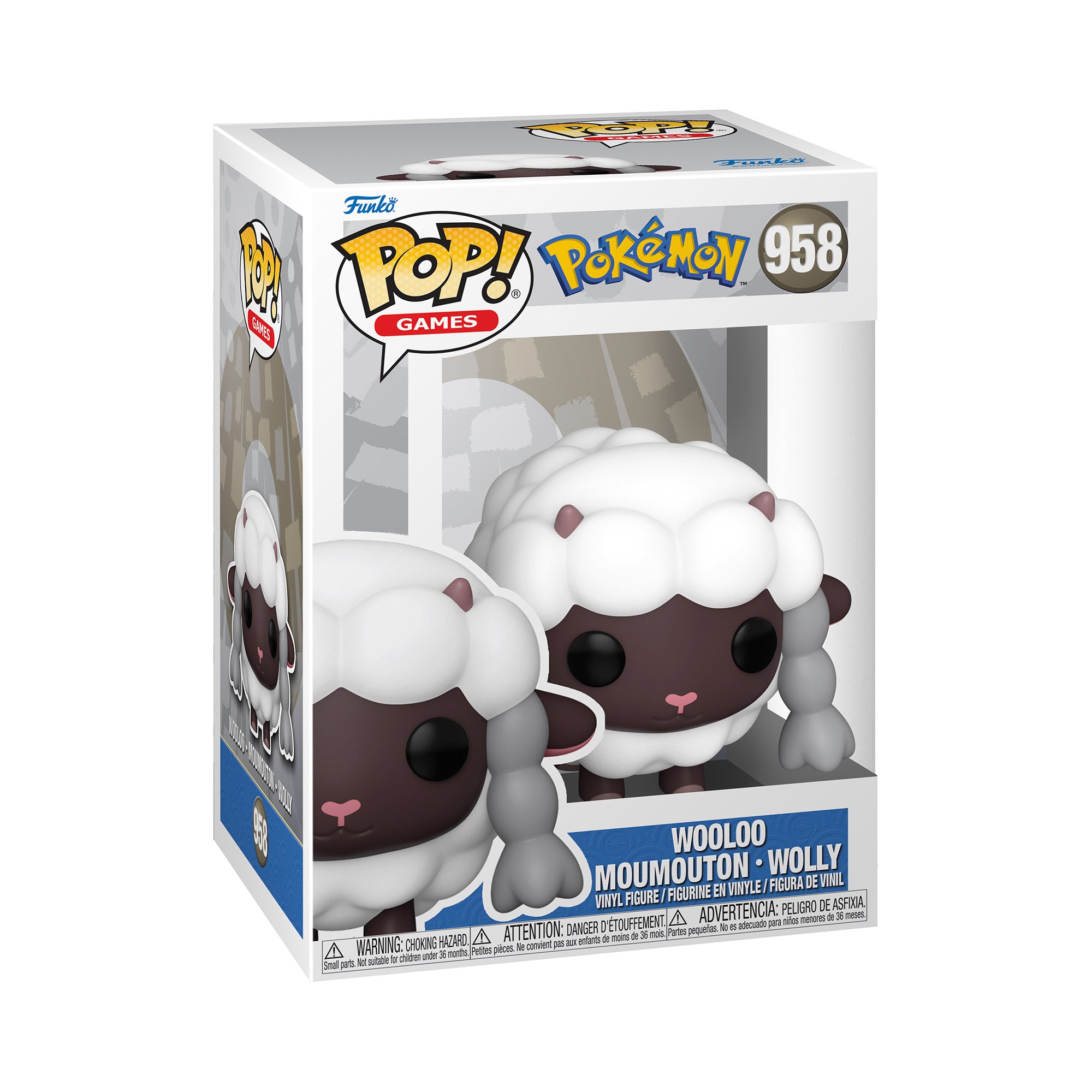 GUNMANSA Funko Pop! Games: Pokemon - Wooloo