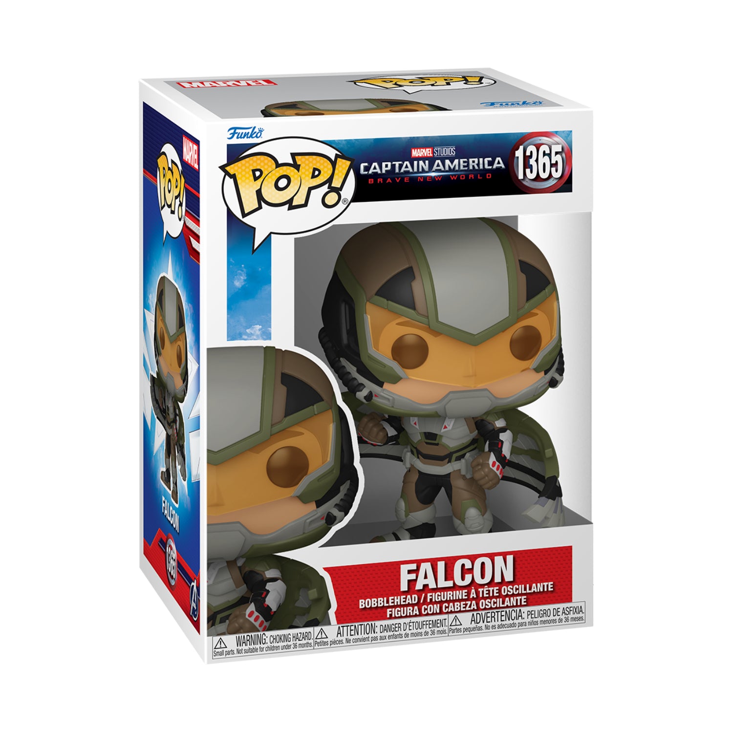 GUNMANSA Funko Pop! Marvel: Captain America Brave New World - Falcon (Joaquin Torres)