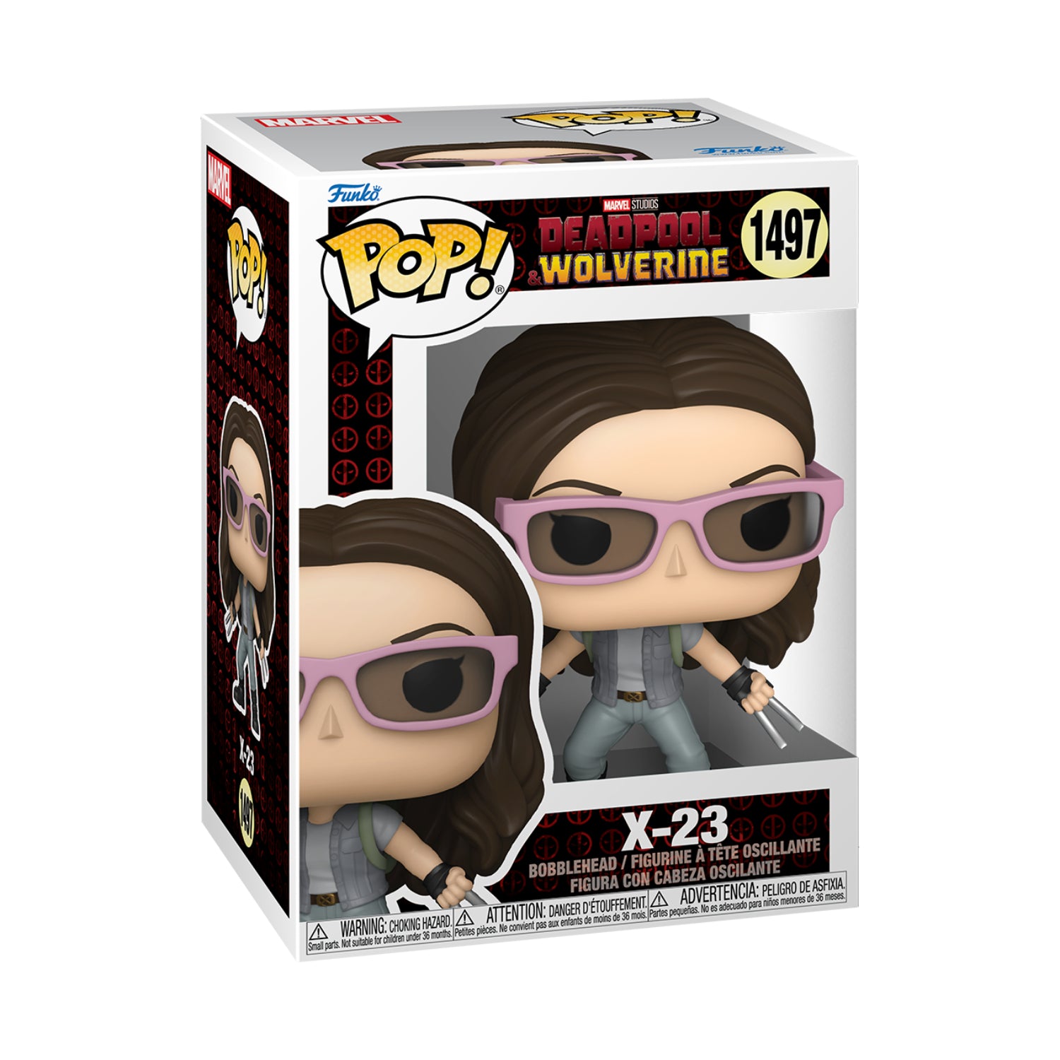 GUNMANSA Funko Pop! Marvel: Deadpool & Wolverine - X-23 With Sunglasses