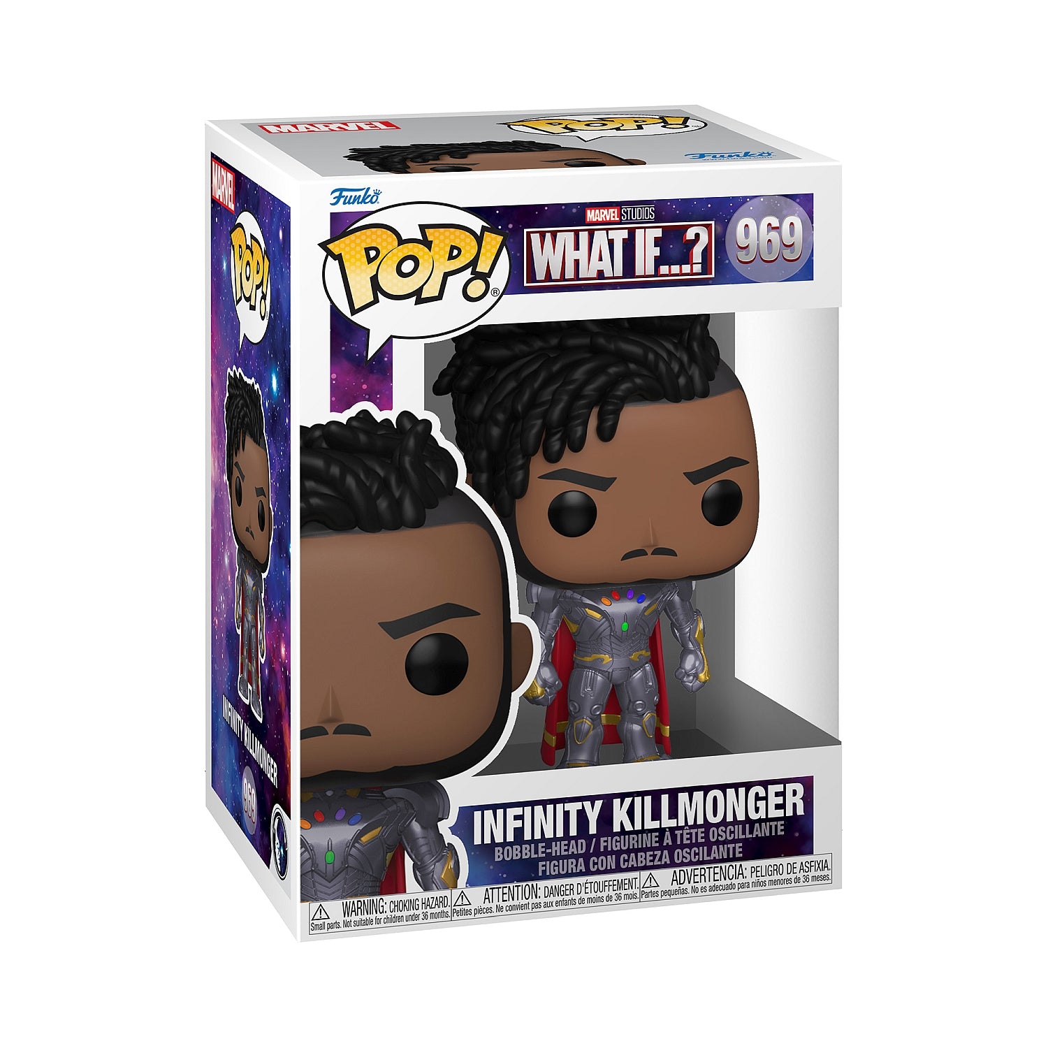GUNMANSA Funko Pop! Marvel: Marvel Studios What If…?-Infinity Killmonger