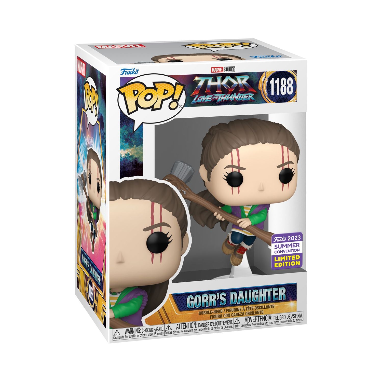 GUNMANSA Funko Pop! Marvel Studios: Thor Love And Thunder - Gorrs Daughter (Summer Convention Limited Edition)