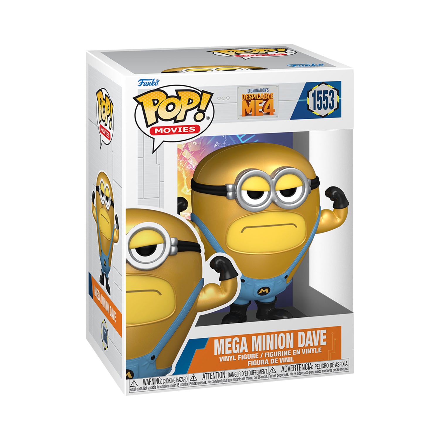 GUNMANSA Funko Pop! Movies: Despicable Me 4 - Mega Minion Dave