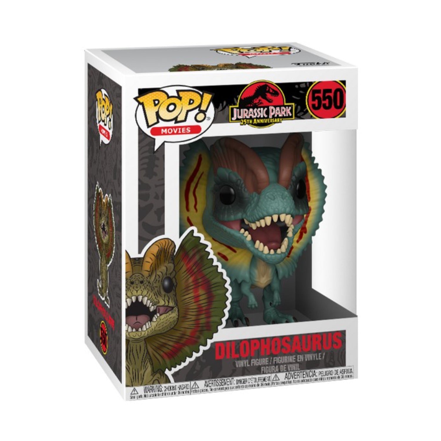 GUNMANSA Funko Pop! Movies: Jurassic Park - Dilophosaurus