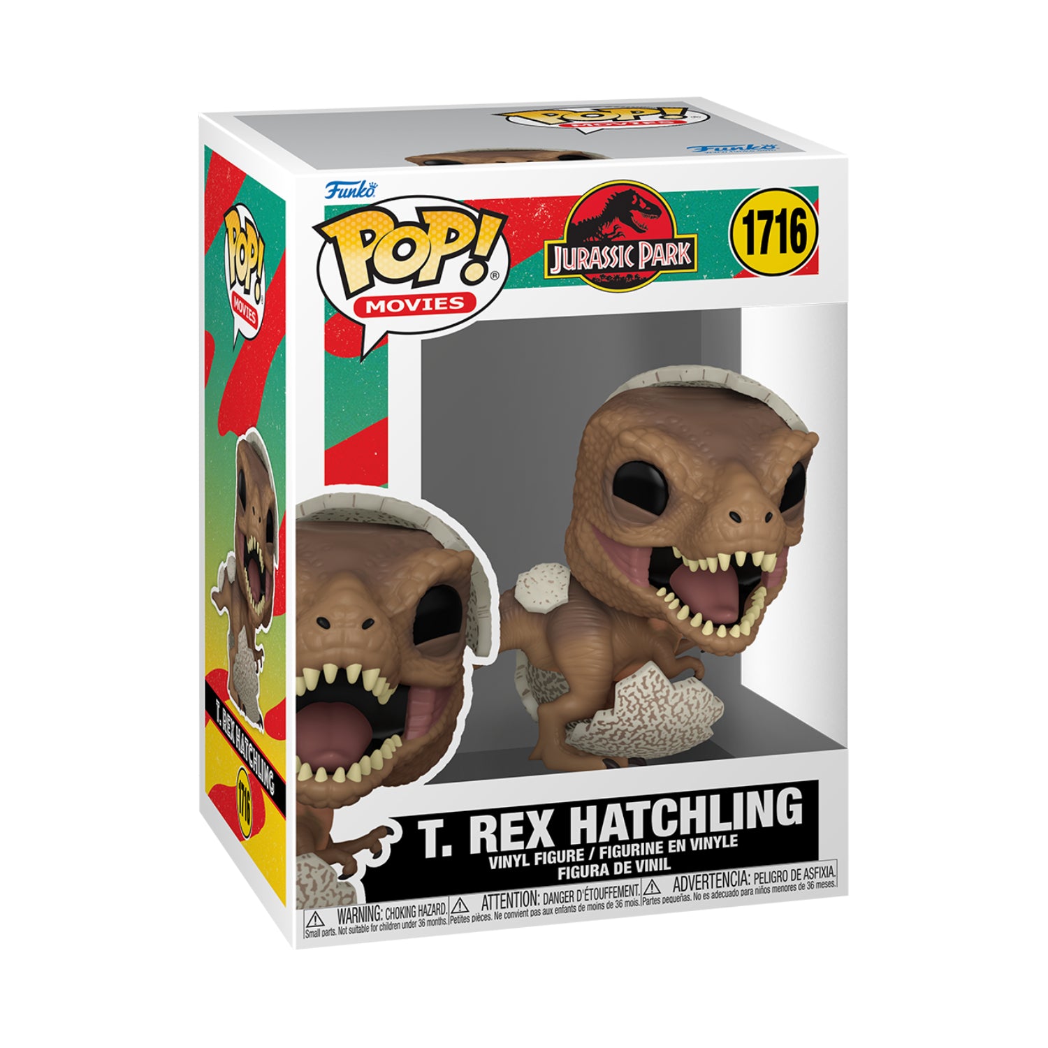 GUNMANSA Funko Pop! Movies: Jurassic Park - T. Rex Hatchling
