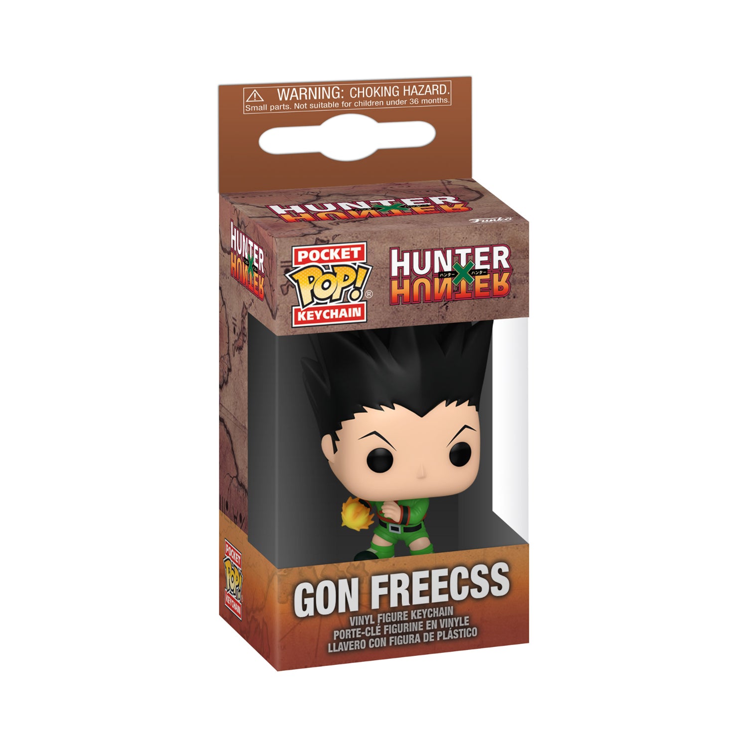 GUNMANSA Funko Pop! Pocket Keychain: Hunter X Hunter - Silva Zoldyck