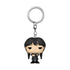 GUNMANSA Funko Pop! Pocket Keychain: Wednesday - Wednesday Addams (Black Coat)