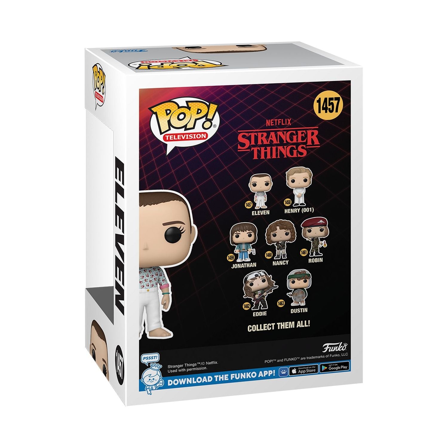 GUNMANSA Funko Pop! Television: Netflix Stranger Things - Eleven With Floral Shirt