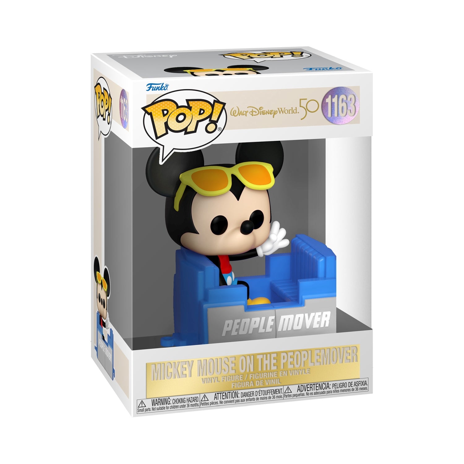 GUNMANSA Funko Pop!:Walt Disney World 50-Mickey Mouse On The Peoplemover