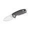 GUNMANSA FX-608 CF FOX/VOX Baby Core Folding Knife – M390 Satin Blade – Carbon Fibre Handle