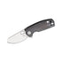 GUNMANSA FX-608 CF FOX/VOX Baby Core Folding Knife – M390 Satin Blade – Carbon Fibre Handle