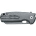 GUNMANSA FX-608 TI FOX/VOX BABY CORE FOLDING KNIFE - M390 ACID STONEWASHED BLADE