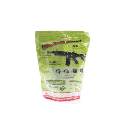 GUNMANSA G-07-103 Bio BB 0.20g/1kg Aluminium Foil (5000 Rounds)