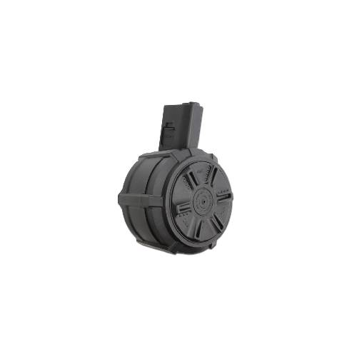 GUNMANSA G-08-170-12300R Auto Winding Drum Mag for M4/M16 (Battery Excluded) Airsoft Magazine