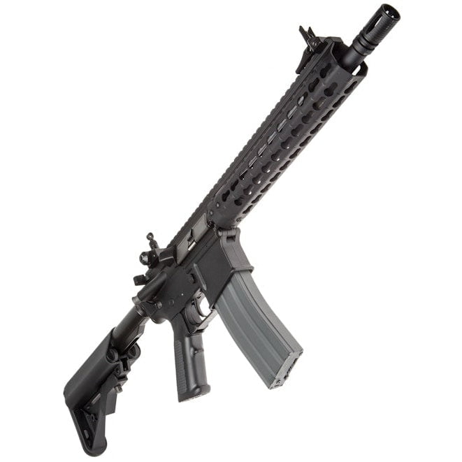 GUNMANSA G&G CM15 KR-CQB 8.5 Airsoft Rifle (AEG|Full-Semi Auto|450) EGC-15P-CQB-BNB-ECM