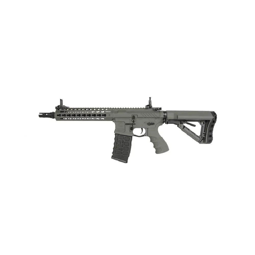 GUNMANSA G&G CM16 SRL Battleship Grey Airsoft Rifle (AEG|Full-Semi Auto|300) EGC-16P-SRL-ANB-NCM