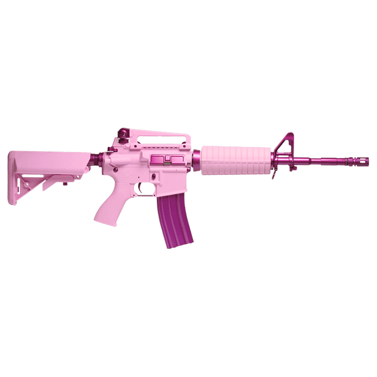 GUNMANSA G&G FF16 M4 Femme Fatale Airsoft Rifle (AEG|Full-Semi Auto|450) EGR-16P-FFC-PNB-NCM