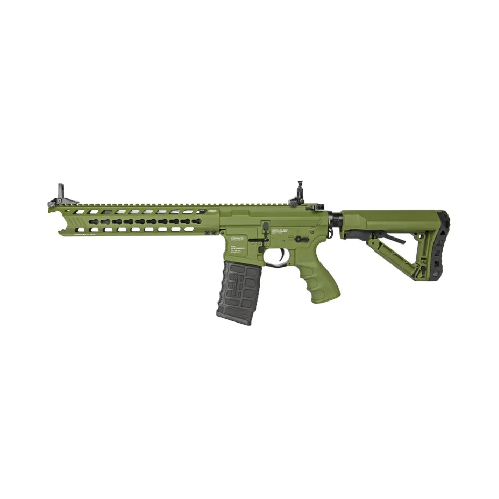 GUNMANSA G&G GC16 Predator Hunter Green Airsoft Rifle (AEG|Full-Semi Auto|300) EGC-PTR-HTG-GNB-NCM