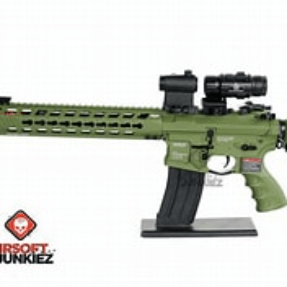 GUNMANSA G&G GC16 Predator Hunter Green Airsoft Rifle Egc-ptr-htg-gnb-ncm