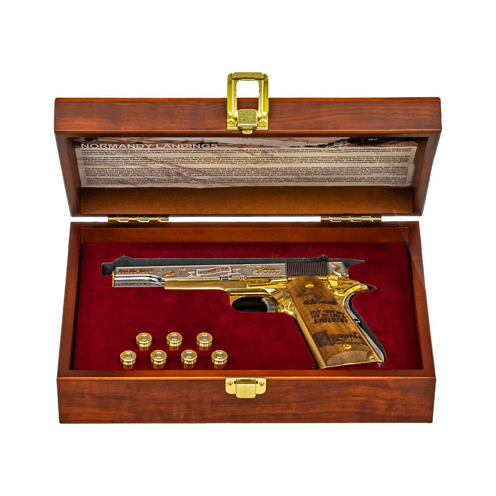 GUNMANSA G&G GPM1911 D-day Limited Version (Eu) Airsoft Pistol (GG|Semi Auto|Blowback|26) GAS-M45-DDY-BBB-ECM