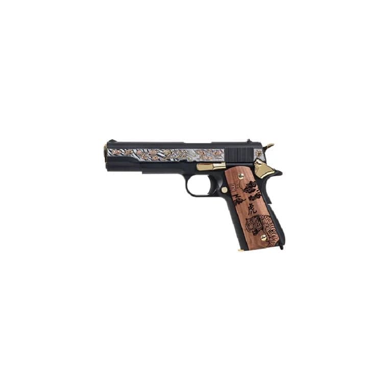 GUNMANSA G&G GPM1911 YEAR OF TIGER LIMITED EDITION (EU) - GAS-M45-TGR-BBB-ECM AIRSOFT PISTOL