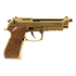 GUNMANSA G&G GPM92 GOLD Airsoft Pistol (GG|Semi Auto|Blowback|27) GAS-M92-GP2-YBB-ECM