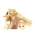 GUNMANSA G&G GPM92 GOLD Airsoft Pistol (GG|Semi Auto|Blowback|27) GAS-M92-GP2-YBB-ECM