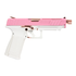 GUNMANSA G&G GTP 9 Rose Gold 6mm Airsoft Pistol - Gas-Gpm-T9a-Ybb-Ecm