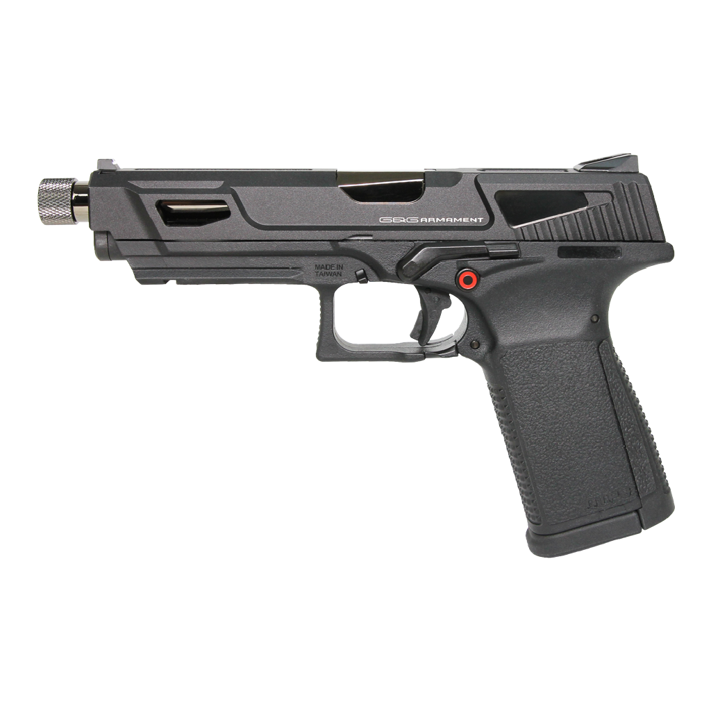 GUNMANSA G&G GTP9 Gas Blowback Airsoft Pistol 6mm Black Ms GAS-GPM-T9M-BBB-ECM