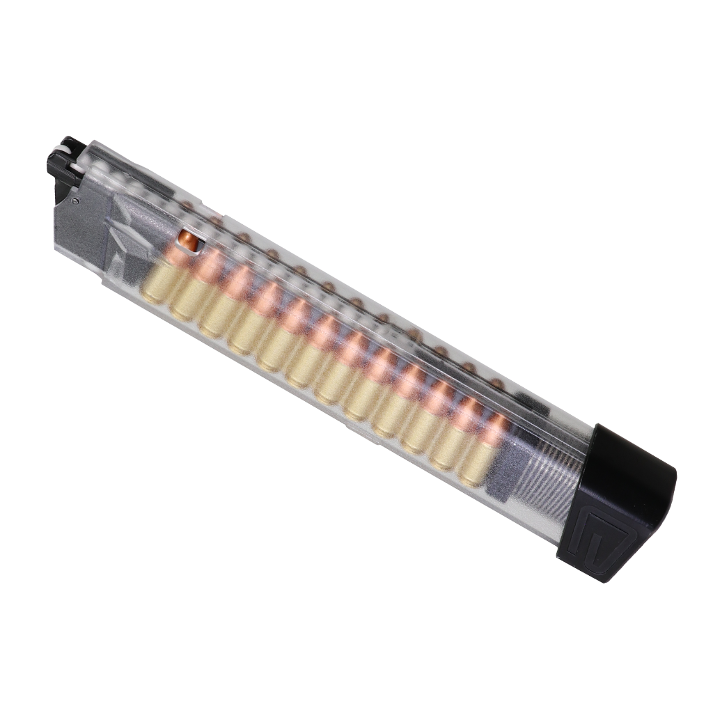 GUNMANSA G&G Piranha 20Round Transparent Long Magazine (Decorative round) - G-08-189
