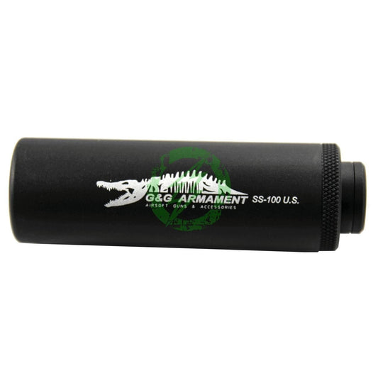 GUNMANSA G&G SS-100 Mock Suppressor Black 14mm CCW ACCESSORY