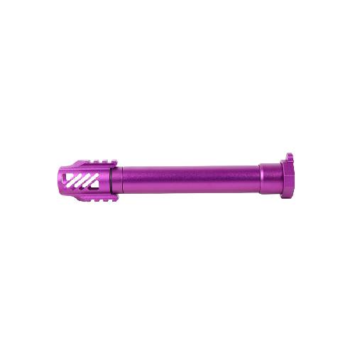 GUNMANSA G&G SSG-1 Outer Barrel Set (Flash Hider Included) - Purple - G-02-111-6