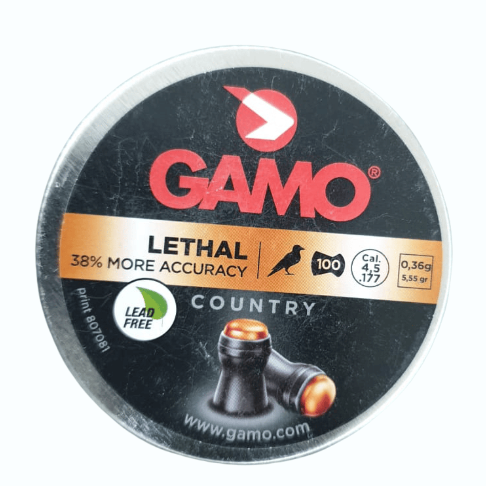 GUNMANSA Gamo Lethal 38% More accuracy 4.5mm Pellets