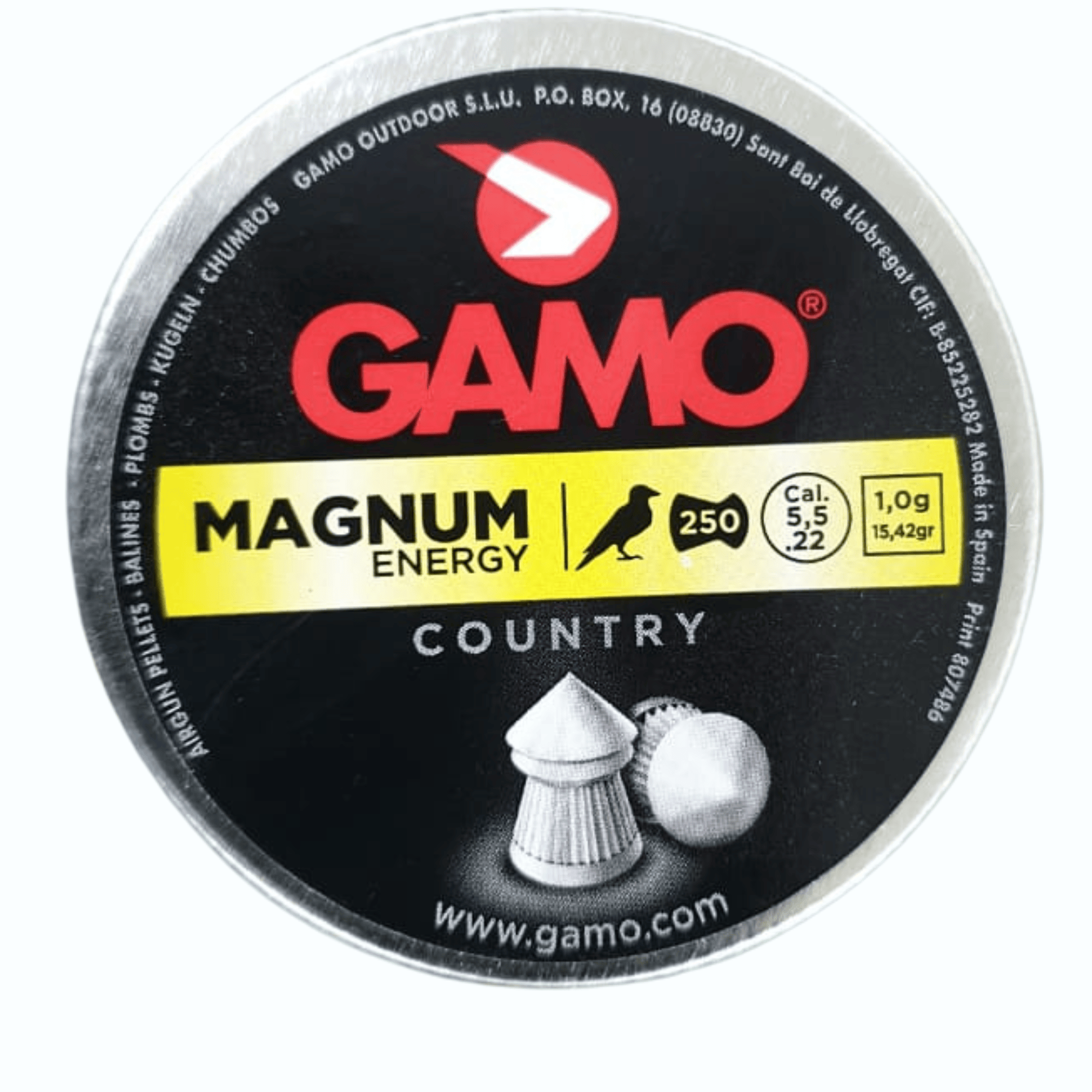 GUNMANSA Gamo Magnum Energy 5.5mm Pellets