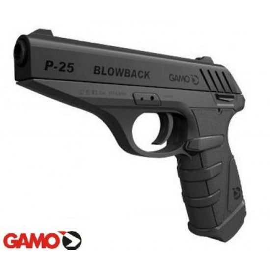 GUNMANSA Gamo P-25 Gas Gun (Semi Auto|Blowback|CO2|8x2|453 FPS|4J|4.5mm)