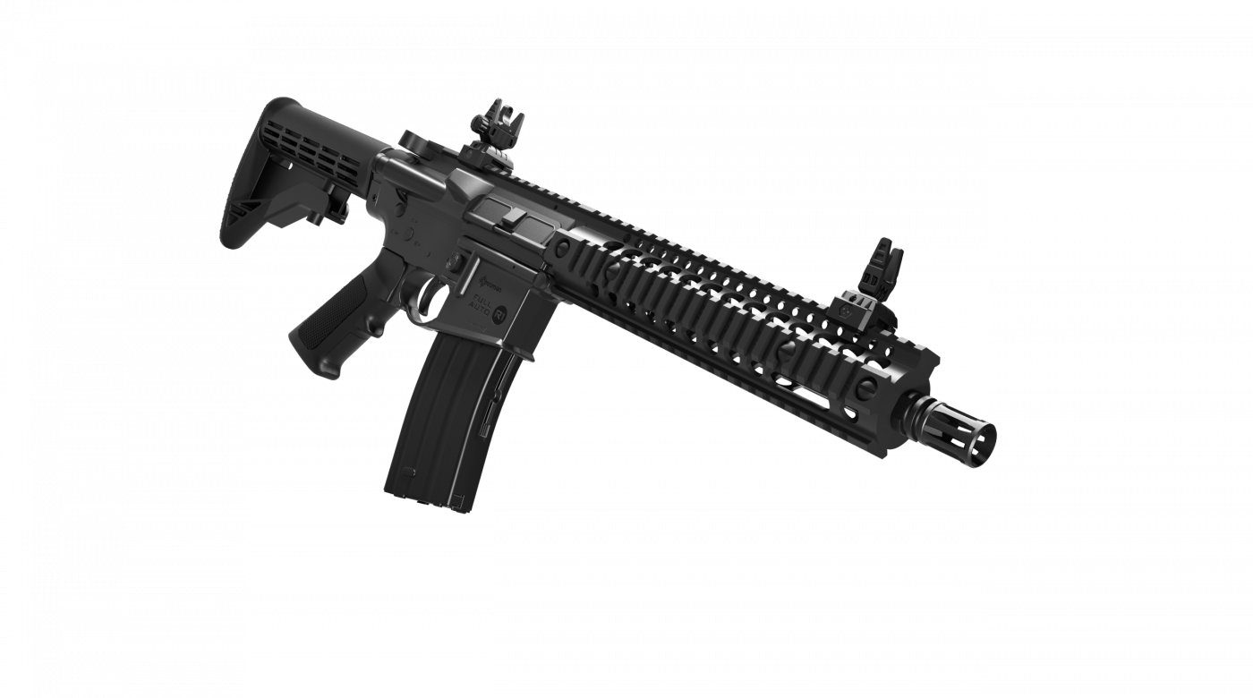 GUNMANSA GAS GUN Crosman R1 Gas Rifle (Full-Semi Auto|Blowback|CO2|25+1|430 FPS|3J|4.5mm BB)