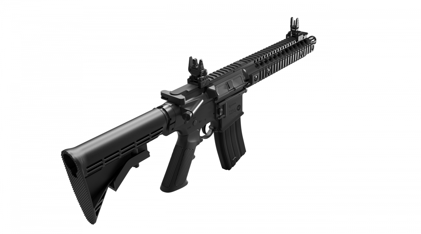 GUNMANSA GAS GUN Crosman R1 Gas Rifle (Full-Semi Auto|Blowback|CO2|25+1|430 FPS|3J|4.5mm BB)