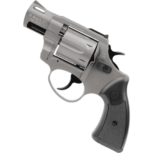 GUNMANSA GAS GUN ZORAKI R2 FUMED REVOLVER 2" BLANK/PEPPER GUN