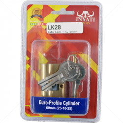 GUNMANSA Gate Lock - Cylinder + Keys