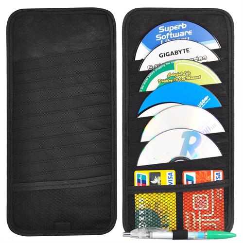 GUNMANSA Geeko 12 Disc Visor Holder, Retail Box, No Warranty