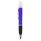GUNMANSA Geeko 3-in-1 Sanitizer Spray Stylus and Blue Ink Pen Purple