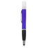 GUNMANSA Geeko 3-in-1 Sanitizer Spray Stylus and Blue Ink Pen Purple