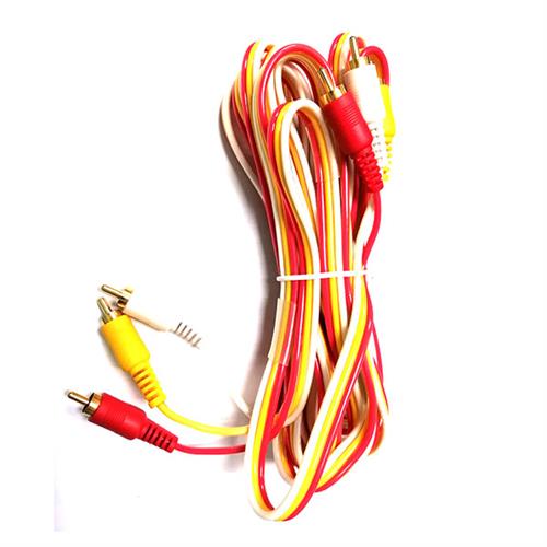 GUNMANSA Geeko 3m 3x RCA Cinch Male to Male Audio/Video Cable