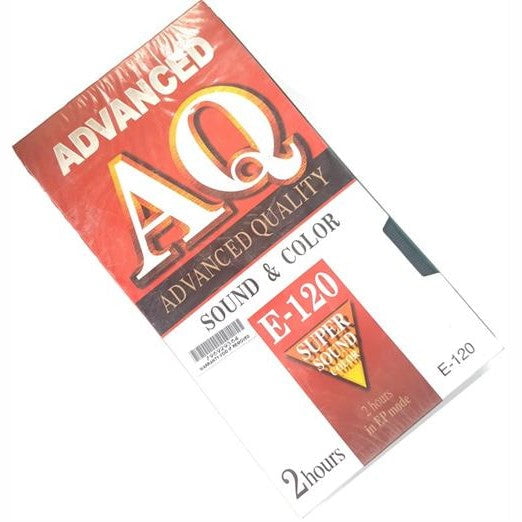 GUNMANSA Geeko E-120AQ Blank 2 Hour VHS Format Video Cassette